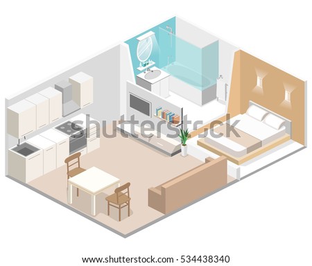 Studio Apartment Concept studio apartment stock images, royalty-free images & vectors Studio Apartment Concept studio apartment stock images, royalty-free images & vectors