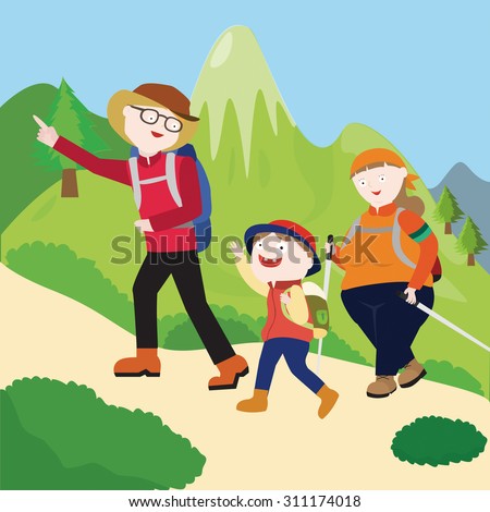 Kids Walking Home School Stock Vector 374544286 - Shutterstock