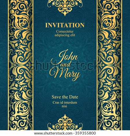https://thumb1.shutterstock.com/display_pic_with_logo/3428132/359355800/stock-vector-elegant-save-the-date-card-design-vintage-floral-invitation-card-template-luxury-swirl-greeting-359355800.jpg