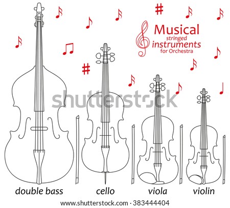 stringed instrument stock images, royalty-free images & vectors ... - String Instrument Coloring Pages stringed instrument stock images, royalty-free images & vectors ... - String Instrument Coloring Pages