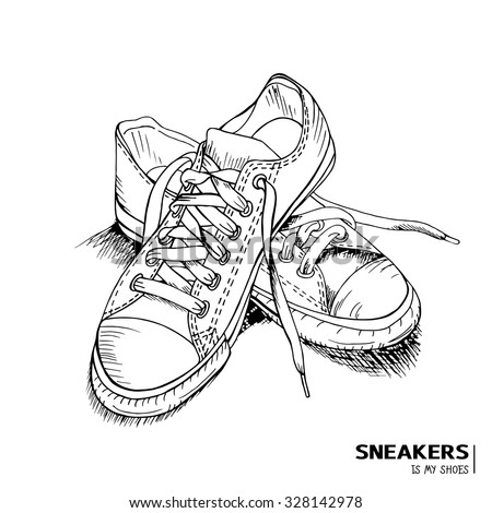 Sneakers Hanging Stock Images, Royalty-Free Images & Vectors | Shutterstock
