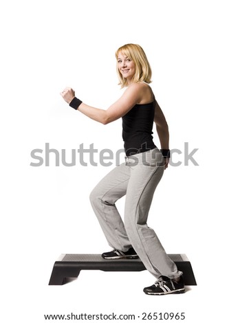 Step Up Exercise Stock Photos, Images, & Pictures | Shutterstock