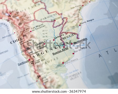 Argentina Map Stock Photos, Images, & Pictures | Shutterstock