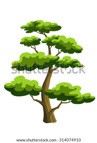 Cartoon Tree Stock Images, Royalty-Free Images & Vectors | Shutterstock