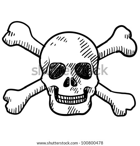 Stock Images similar to ID 5089030 - whimsical skull