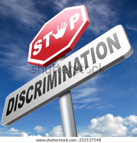 Discrimination Stock Photos, Images, & Pictures | Shutterstock