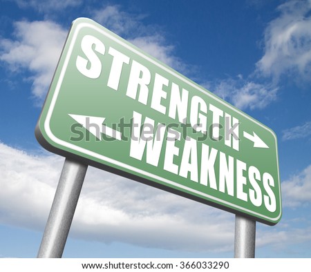 Strengths And Weaknesses Stock Illustrations & Cartoons | Shutterstock