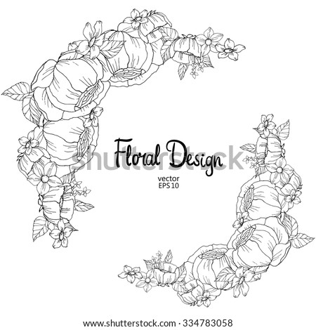 Russian Style Page Border Coloring Page Russian Style Page Border Coloring Page
