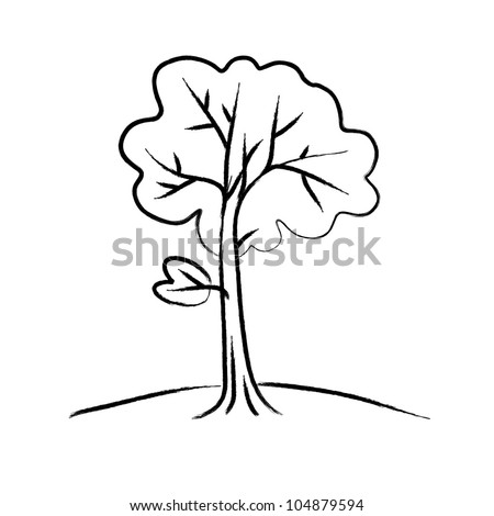 Tree drawing Stock Photos, Images, & Pictures | Shutterstock