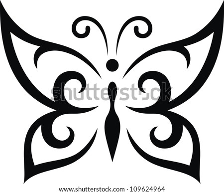 Butterfly tattoo Stock Photos, Images, & Pictures | Shutterstock