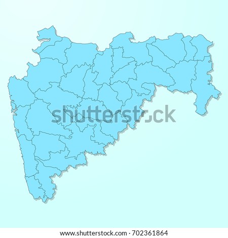 Maharashtra Map Stock Images, Royalty-Free Images & Vectors | Shutterstock