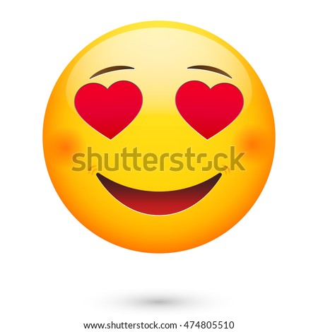 Love Emoticon Stock Vector 68762236 - Shutterstock