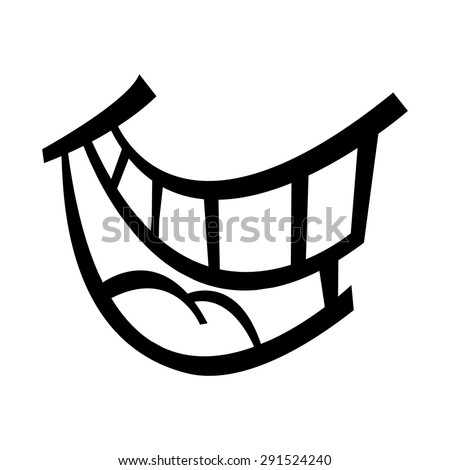 Smile Cartoon Vector Icon Stock Vector 204665956 - Shutterstock