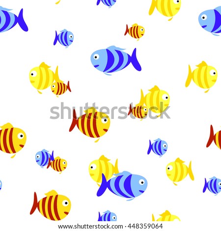 Big Fat Evil Cartoon Fish Vector Stock Vector 275640137 - Shutterstock