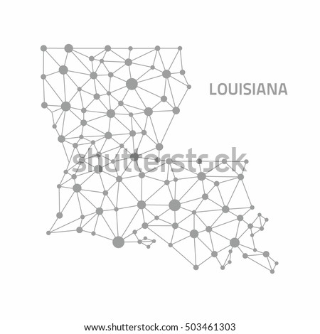 Louisiana Outline Stock Photos, Royalty-Free Images & Vectors - Shutterstock