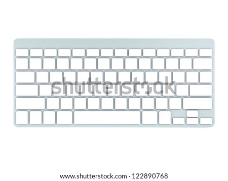 Computer Keyboard Outline Vector Art Stock Vector 33668170 - Shutterstock