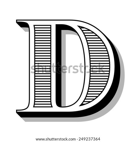 Letter D Script Stock Photos, Images, & Pictures | Shutterstock