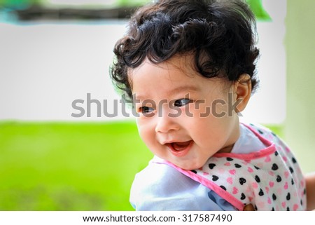 Asian baby hair