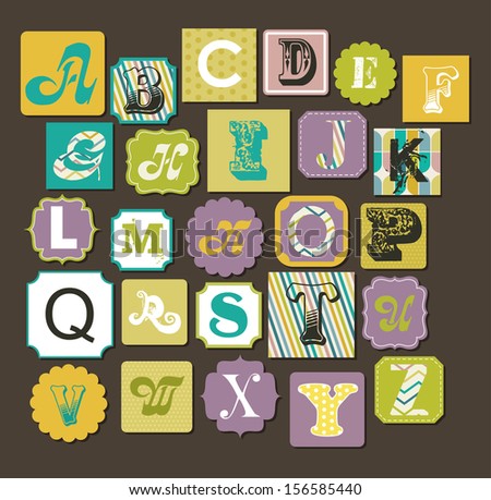 Abc Letters Stock Photos, Images, & Pictures | Shutterstock