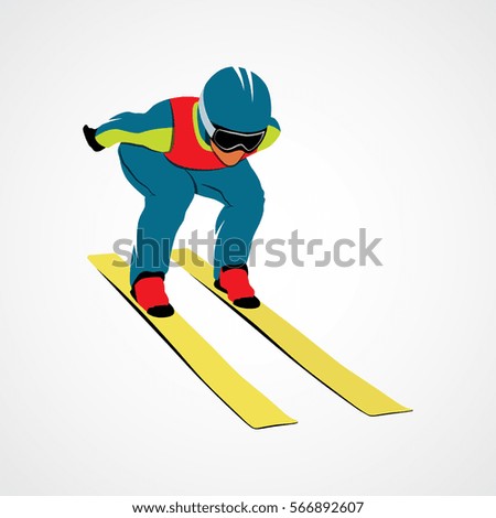 Ski Cartoon Stock Images, Royalty-Free Images & Vectors | Shutterstock