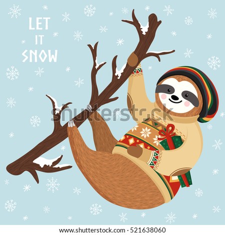 Sloth Stock Vectors, Images & Vector Art | Shutterstock