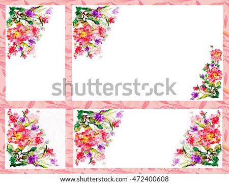 floral cross forms cross flowers watercolor flower cross watercolor stock floral cross forms cross flowers watercolor flower cross watercolor stock