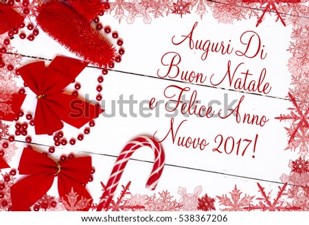merry christmas and happy new year in italian language text card surrounded by a red frame - Merry Christmas And Happy New Year In Italian merry christmas and happy new year in italian language text card surrounded by a red frame - Merry Christmas And Happy New Year In Italian