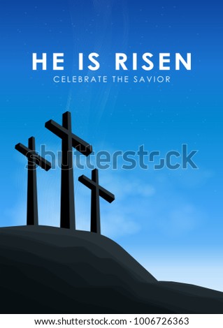 He Is Risen Stock Images, Royalty-Free Images & Vectors | Shutterstock