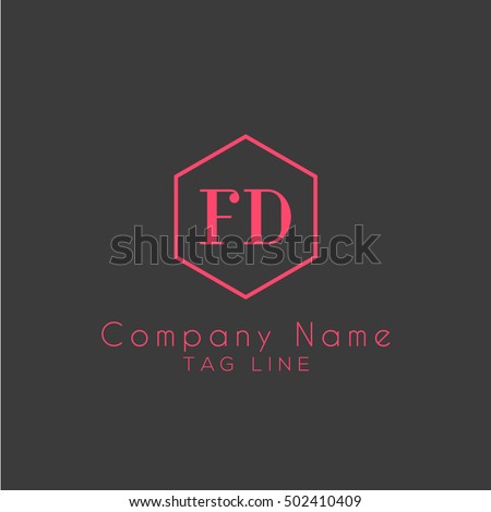 Fd Logo Stock Vector (Royalty Free) 502410409 - Shutterstock
