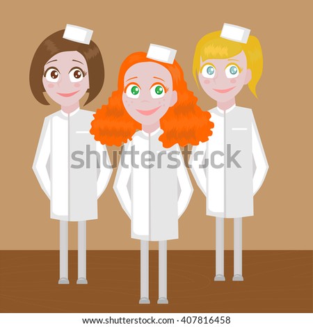 Illustration Stickman Kids Little Chefs Stock Vector 