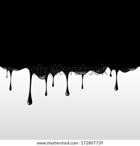 stock vector vector ink dripping background separate layers for easy editing 172807739