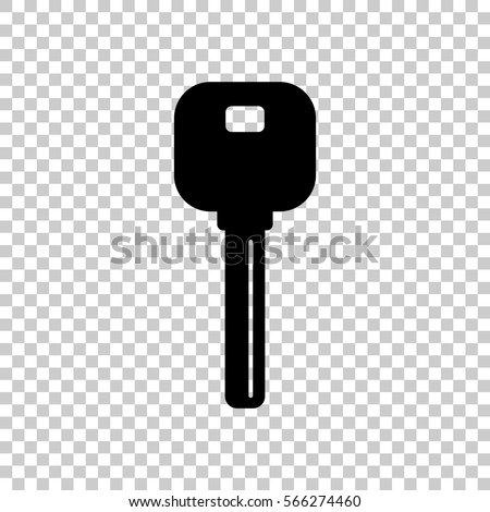 Key Icon Black Icon On Transparent Stock Vector 566274460 - Shutterstock