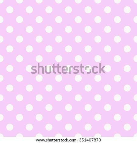 Seamless Pattern White Polka Dots On Stock Illustration 104253206