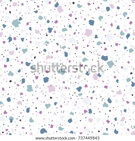 Terrazzo Floor Texture Seamless Pattern Abstract Colorful Vector Illustration On White Background Terrazzo Floor Texture Seamless Pattern Abstract Colorful Vector Illustration On White Background