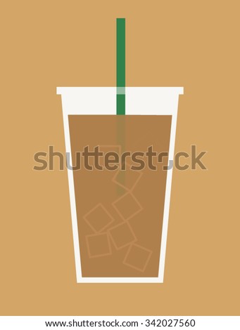 Cup Of Iced Coffee Cup Of Iced Coffee