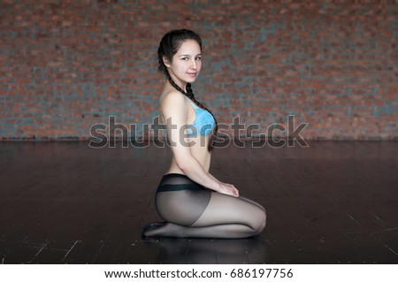 Pantyhose face girl Shiny movies masturbation encouragement