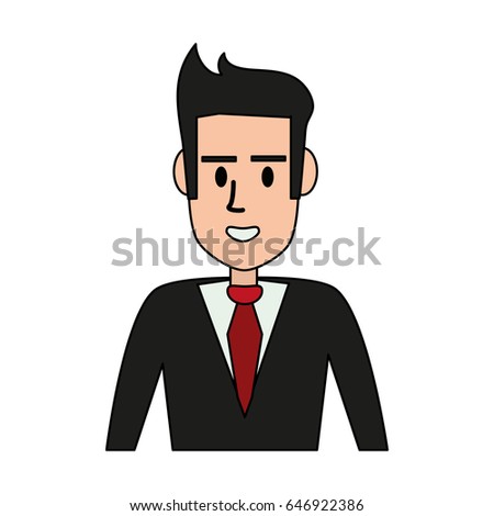 Cartoon Man Profile Stock Vector 646922386 - Shutterstock