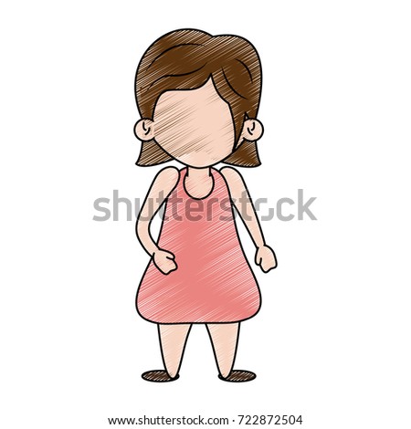 Little Girl Cartoon Stock Images, Royalty-Free Images & Vectors