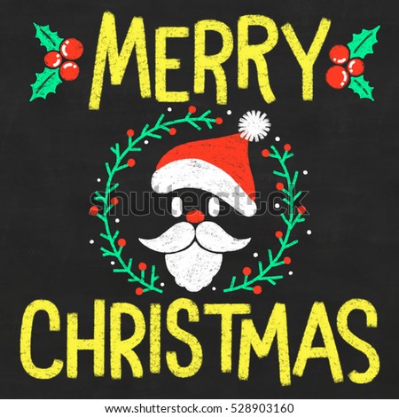Secret Santa Invitation Template Santa Claus Stock Vector 531368350 - Shutterstock