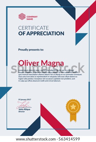 cool certificate templates certificate appreciation template cool geometric design cool certificate templates certificate appreciation template cool geometric design