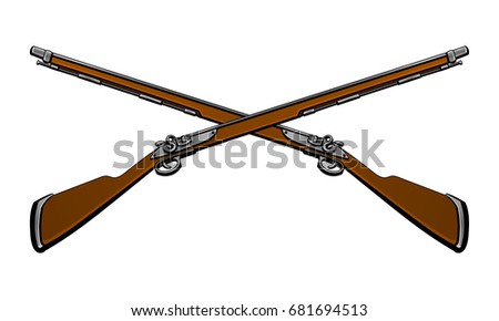 Flintlock Rifle Stock Images, Royalty-Free Images & Vectors | Shutterstock