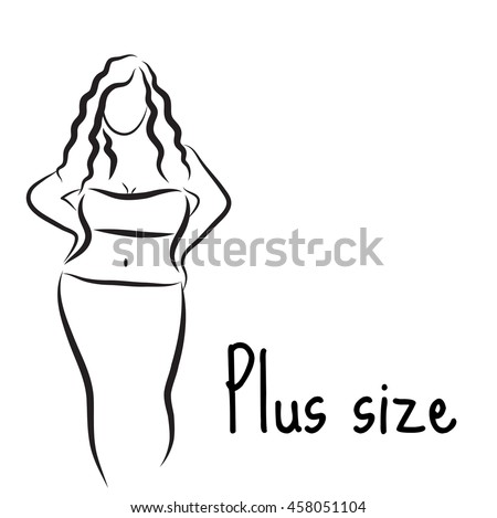 Curvy Woman Silhouette Stock Images, Royalty-free Images & Vectors 