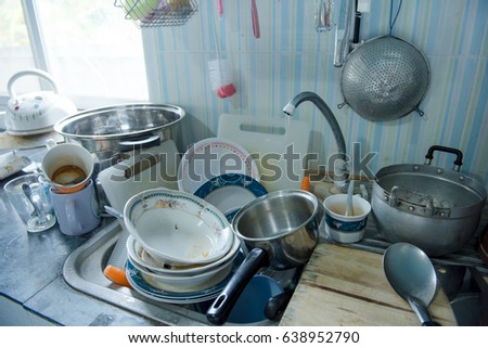 Messy Kitchen Stock Images, Royalty-Free Images & Vectors | Shutterstock