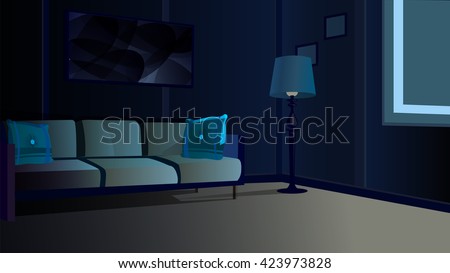 Dark Living Room At Night dark room stock images, royalty-free images & vectors | shutterstock Dark Living Room At Night dark room stock images, royalty-free images & vectors | shutterstock