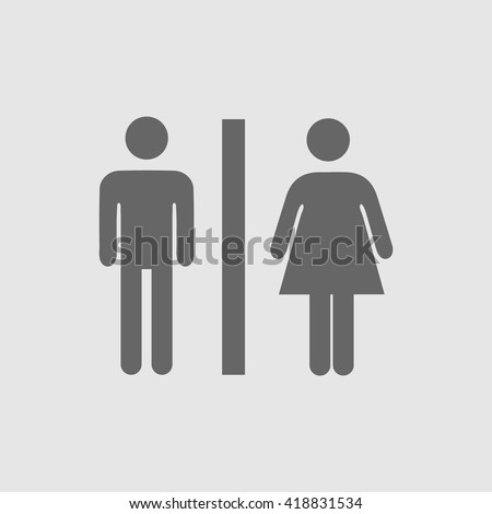 lady man toilet sign vector icon wc simple isolated symbol restroom symbol bathroom - Bathroom Symbol lady man toilet sign vector icon wc simple isolated symbol restroom symbol bathroom - Bathroom Symbol