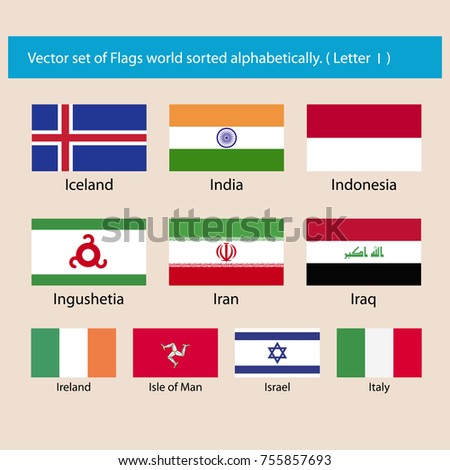 World Alphabetically Country Flags Stock Images, Royalty-Free Images ...