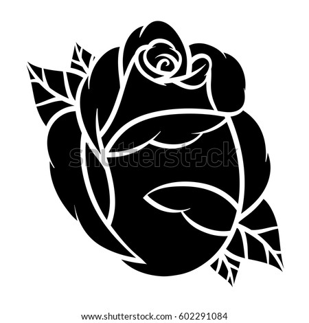 Rose Stock Vector 127538087 - Shutterstock