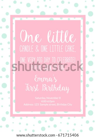 pink invitation