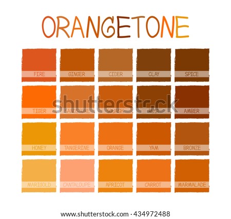 Shades Of Orange Names brown colors stock images, royalty-free images & vectors Shades Of Orange Names brown colors stock images, royalty-free images & vectors