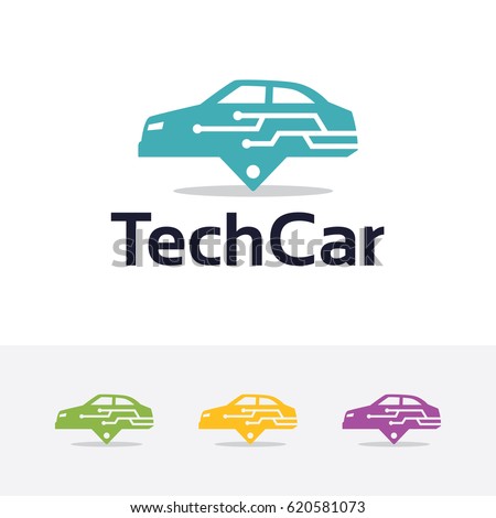 Car Technology Vector